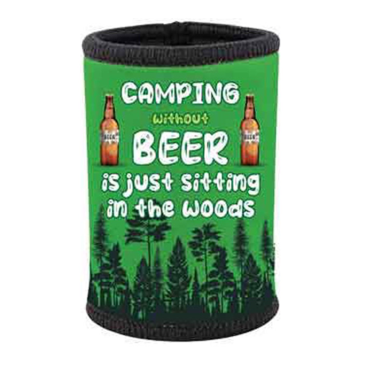 Camping Without Beer Stubbie Holder