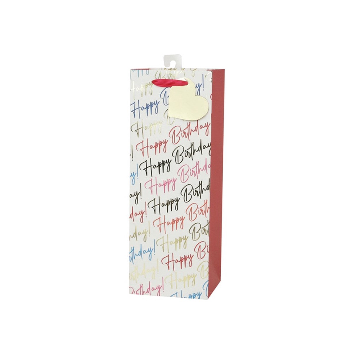 Happy Birthday Bottle Bag 13X36X12cm