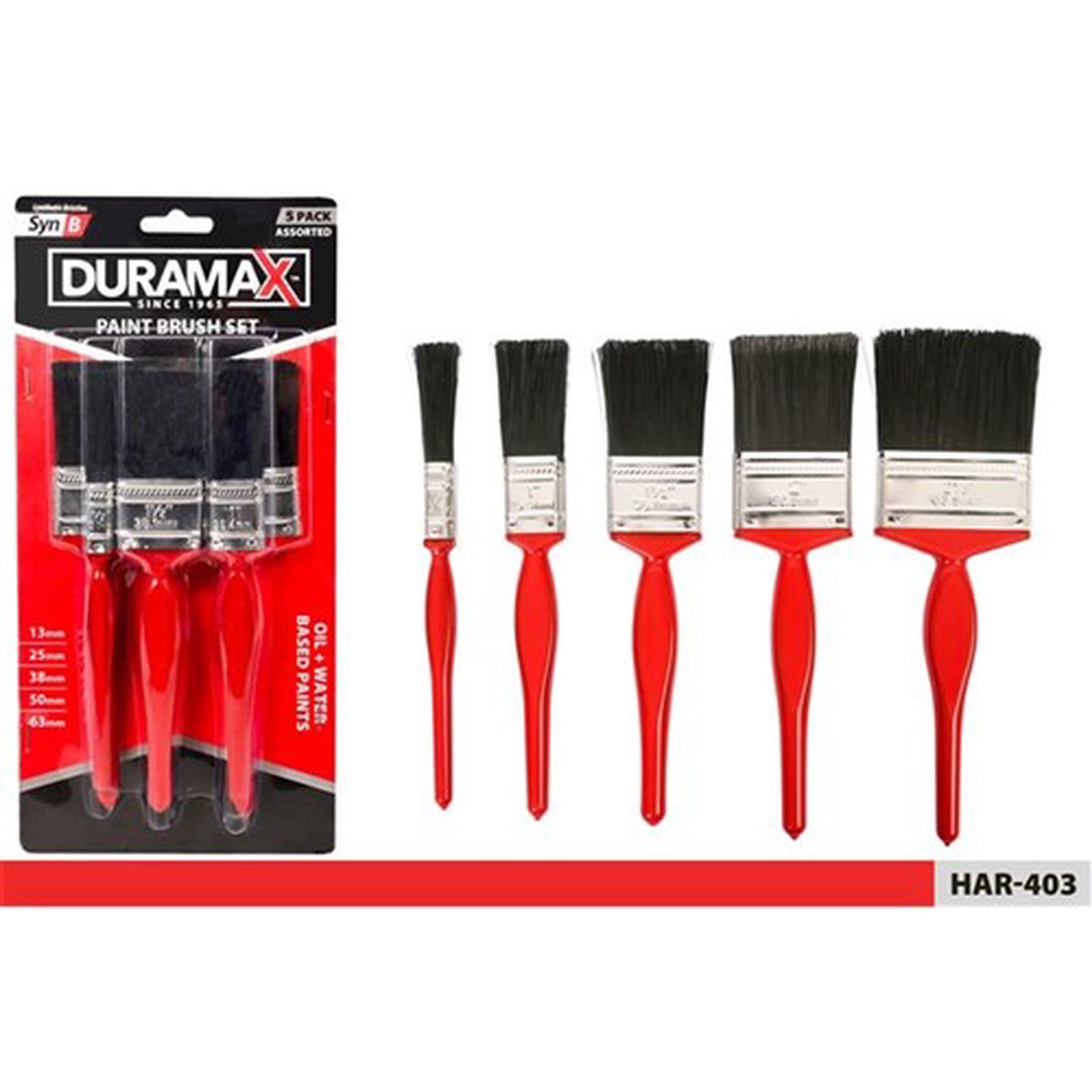 5pce Paint Brush Set