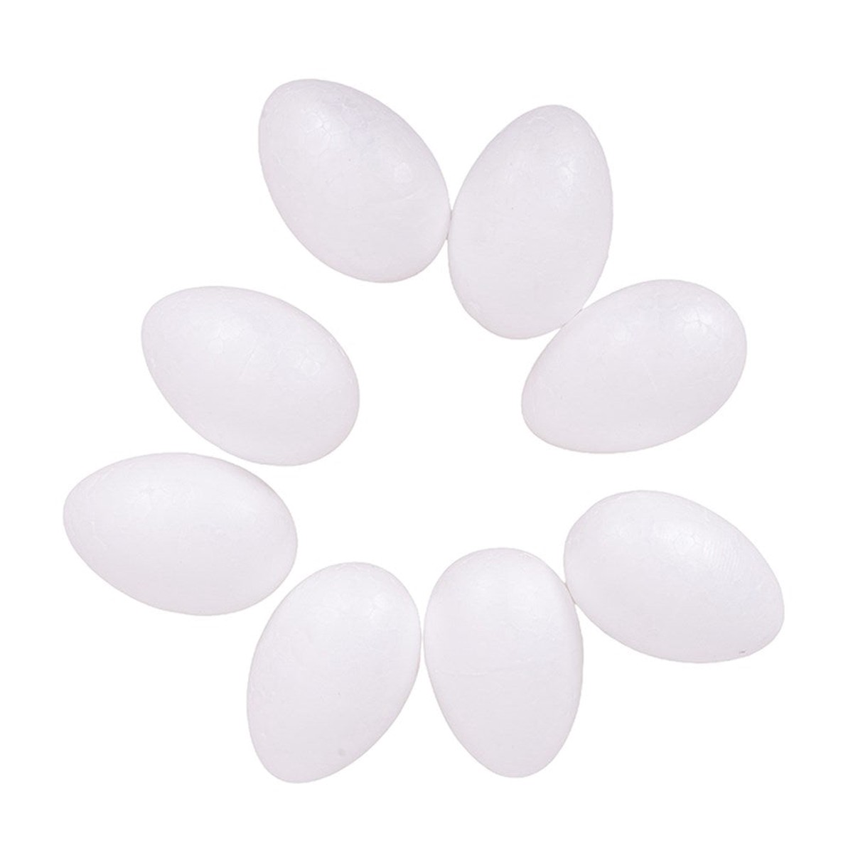 DIY FOAM EGG 8PC 4X6CM