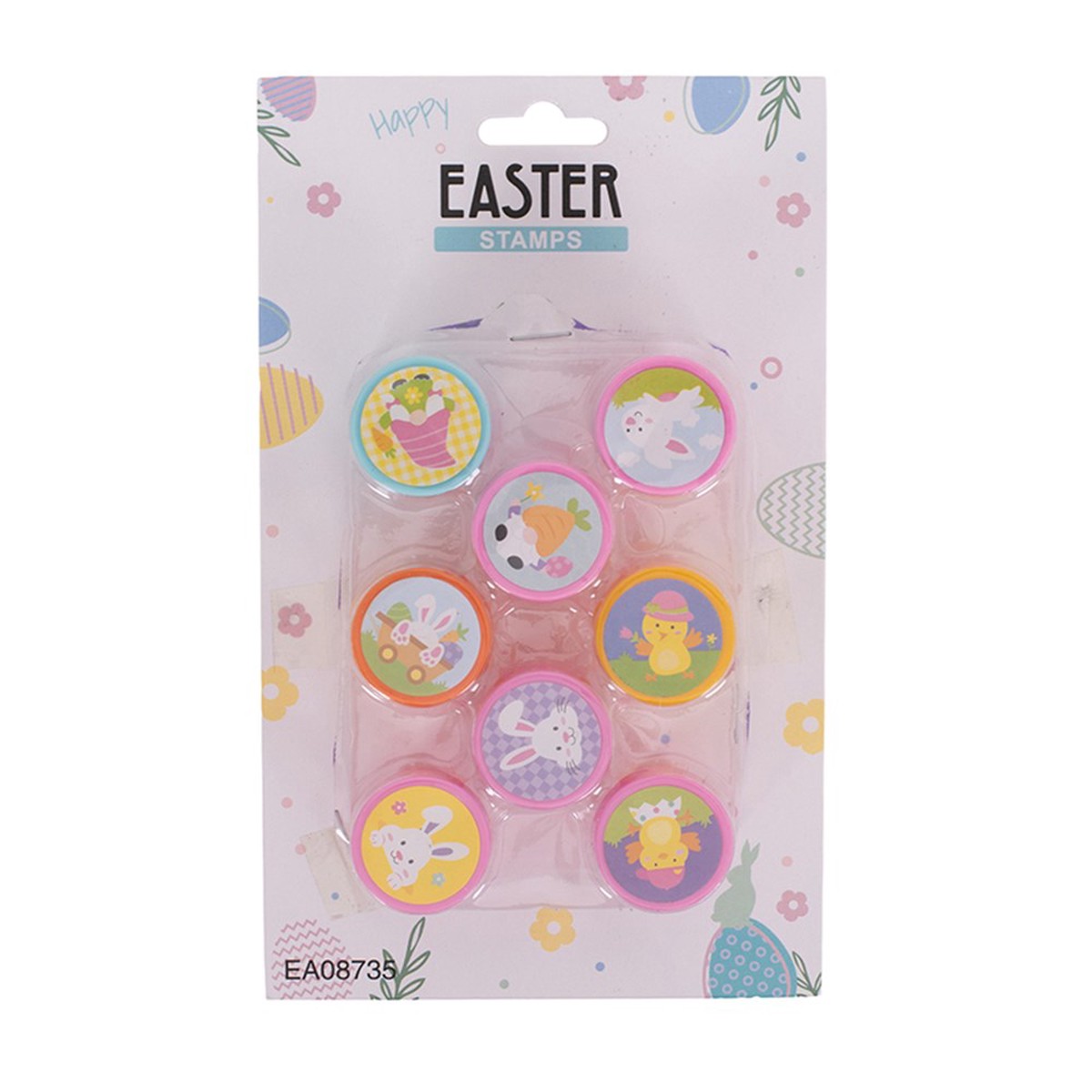 EASTER STAMPS 8pcs