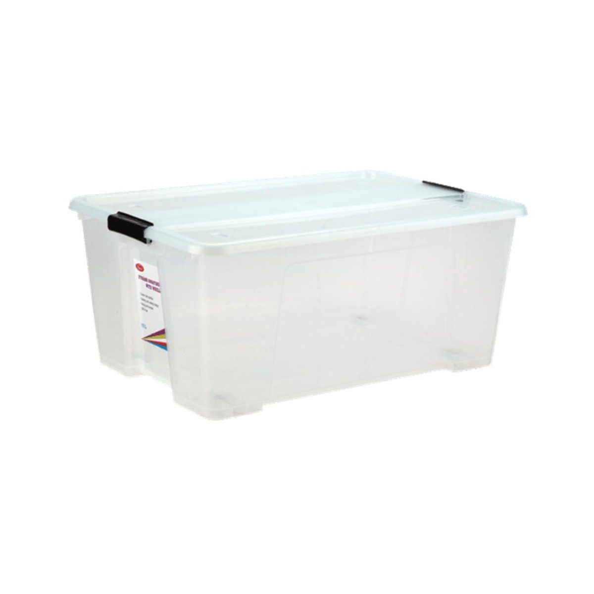Hld Storage Box 72Lt Modular Clear