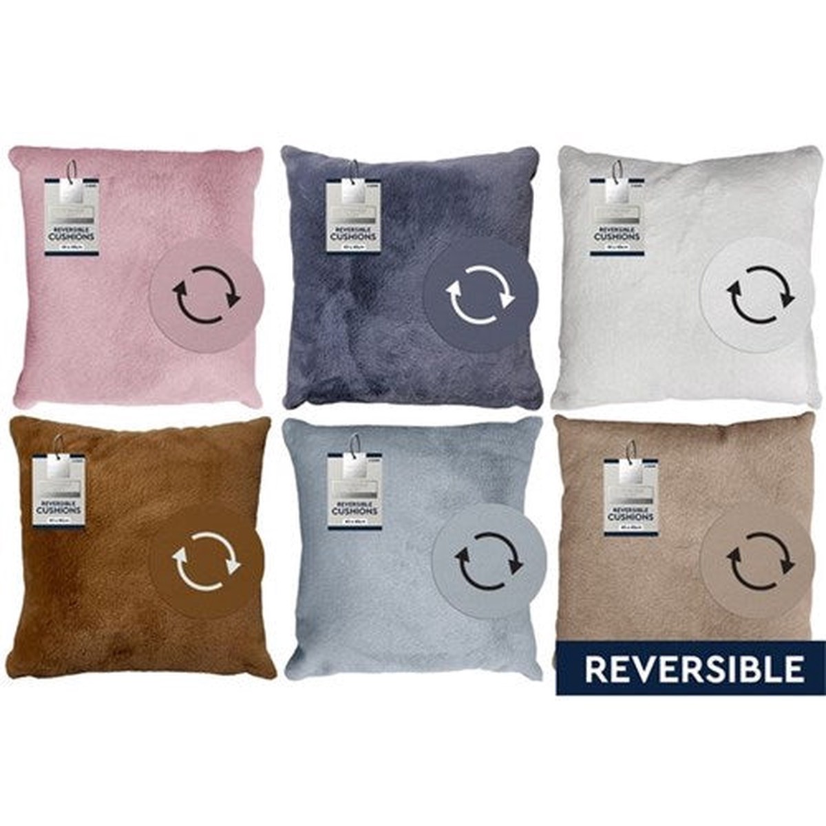 Cushion Double Sided 6 Assorted Ser6