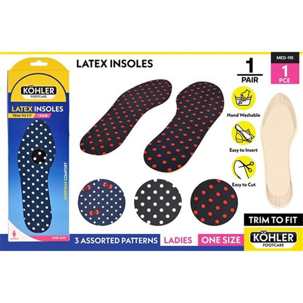 Latex Refresh Insoles