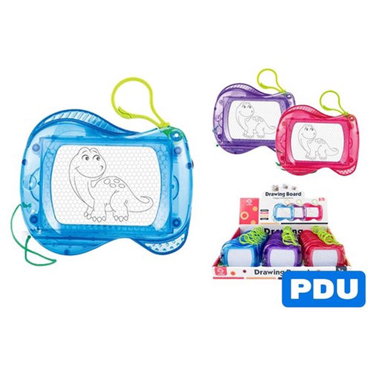 2pce Mini Drawing Board w/Key Chain 10cm