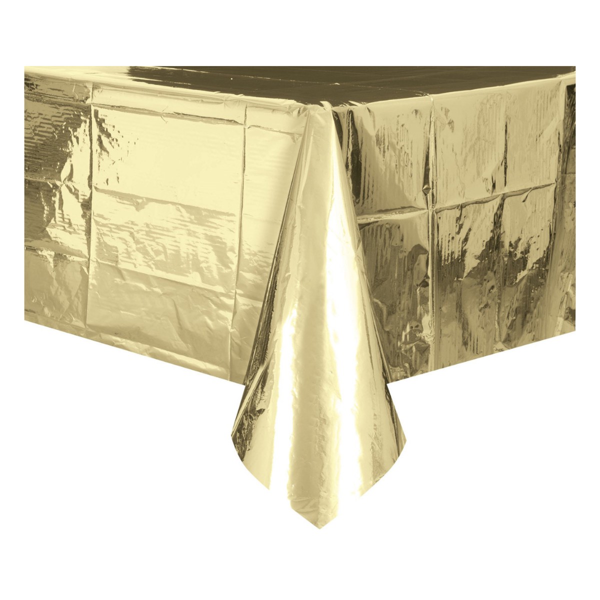 Tablecover Rectangle Metallic Gold Foil 137cm x 274cm
