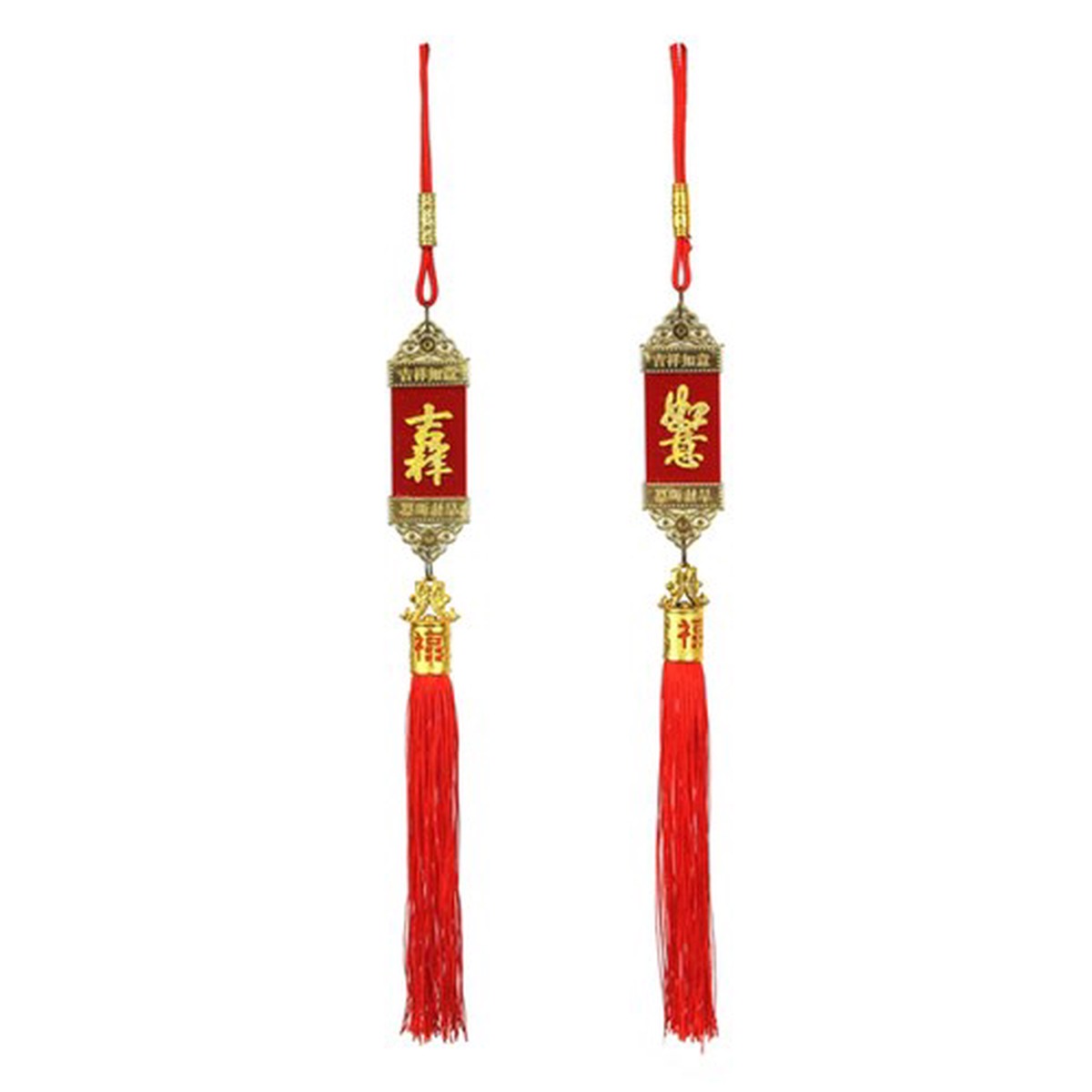 Spring Festival Tassel Pendant 35cm 2 Assorted
