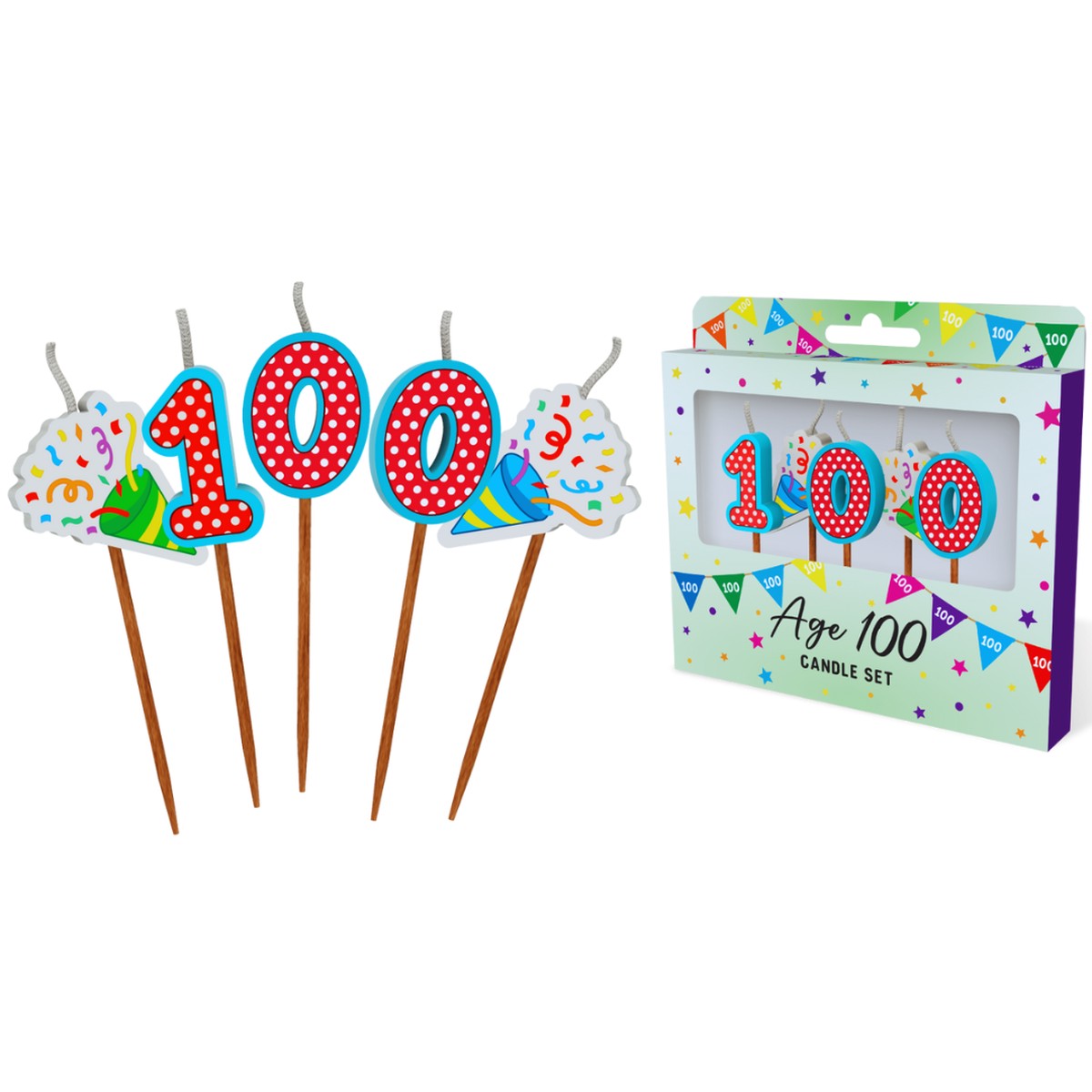 100 Novelty Candle Pack