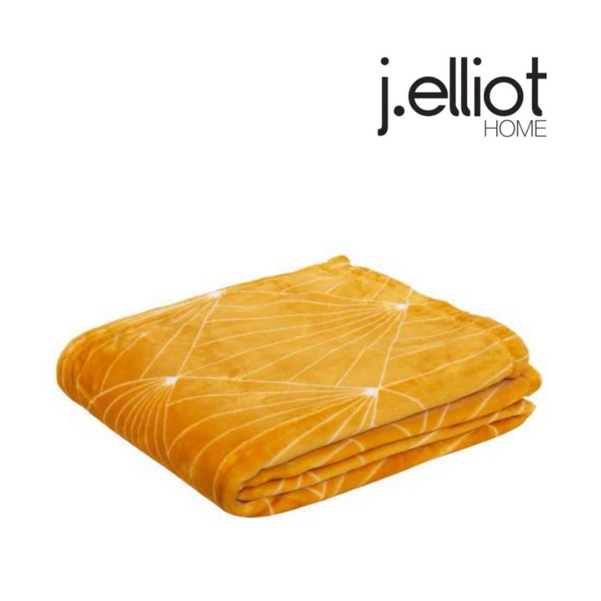 Celeste Throw 130x160cm Mustard