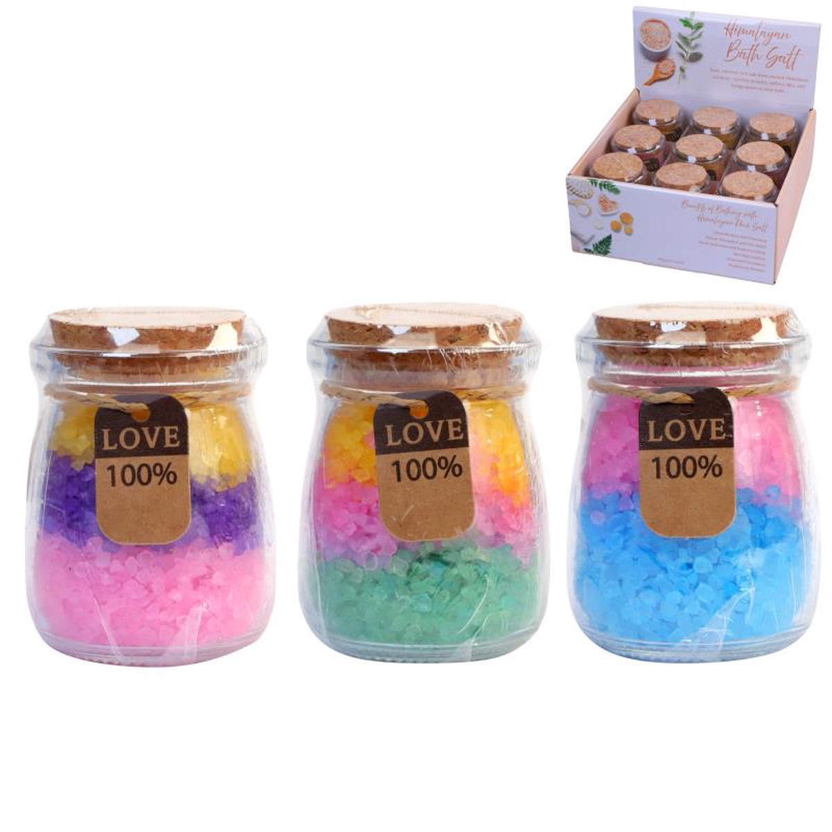 Himalayan Bath Salt 3 Assorted 110gm