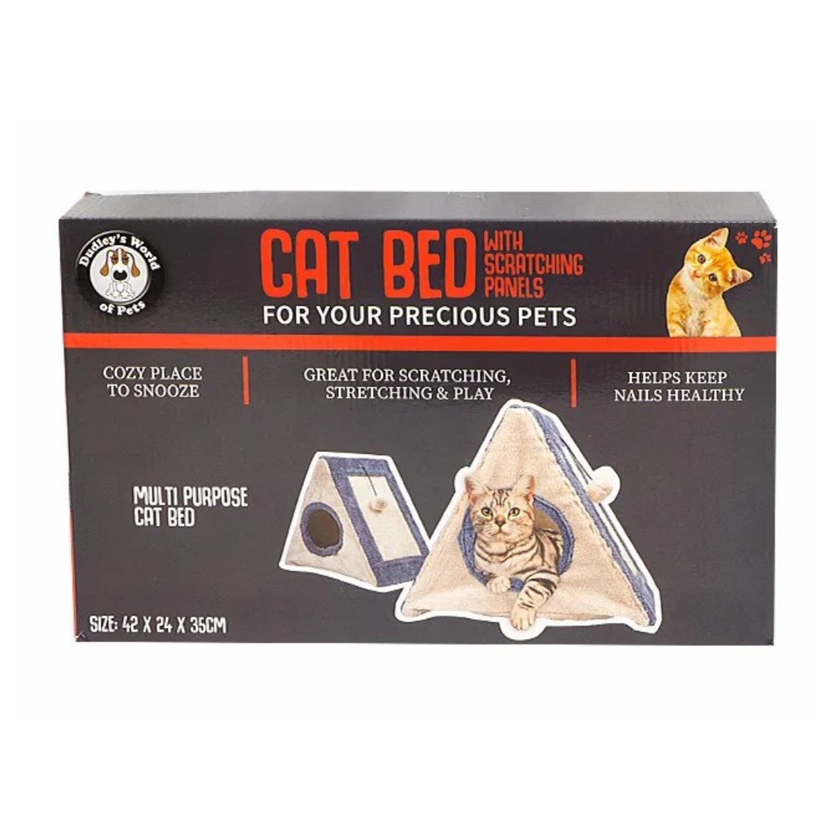 Cat Bed & Scratching Panels