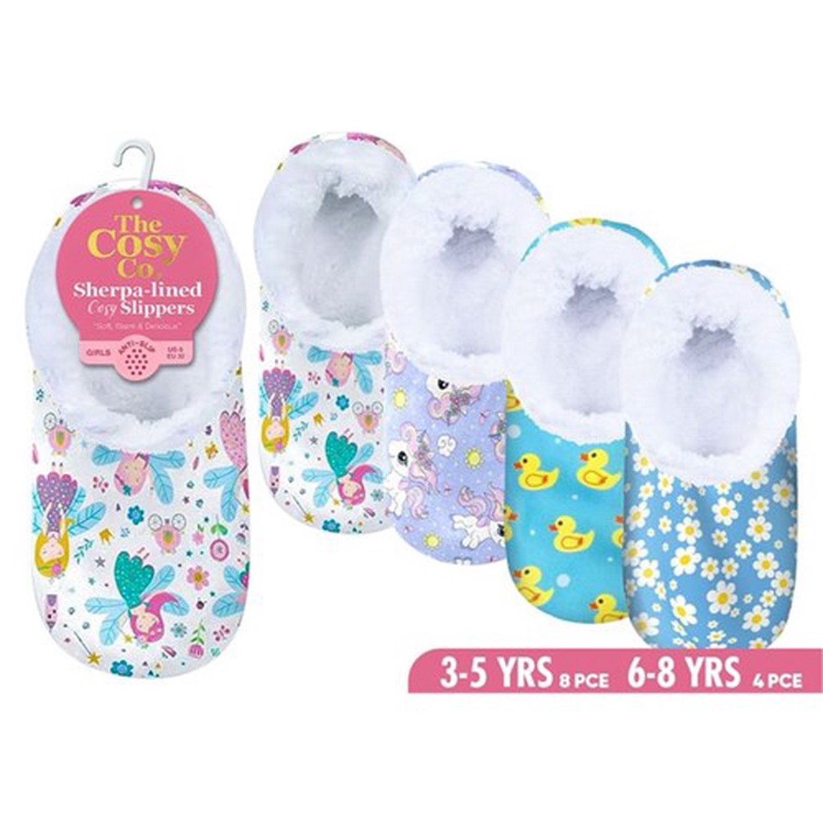 Girls Digital Print Slipper Ser2