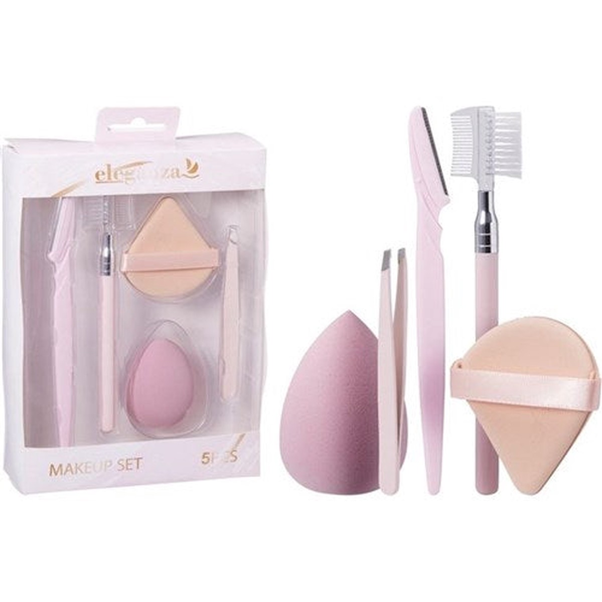 Pink Make Up Set in Gift Box 5pc
