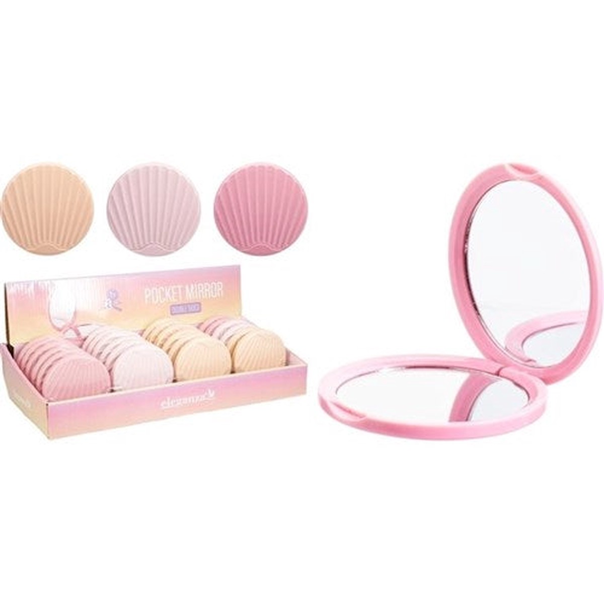 Round Mirror Double Sided 3 Asstorted