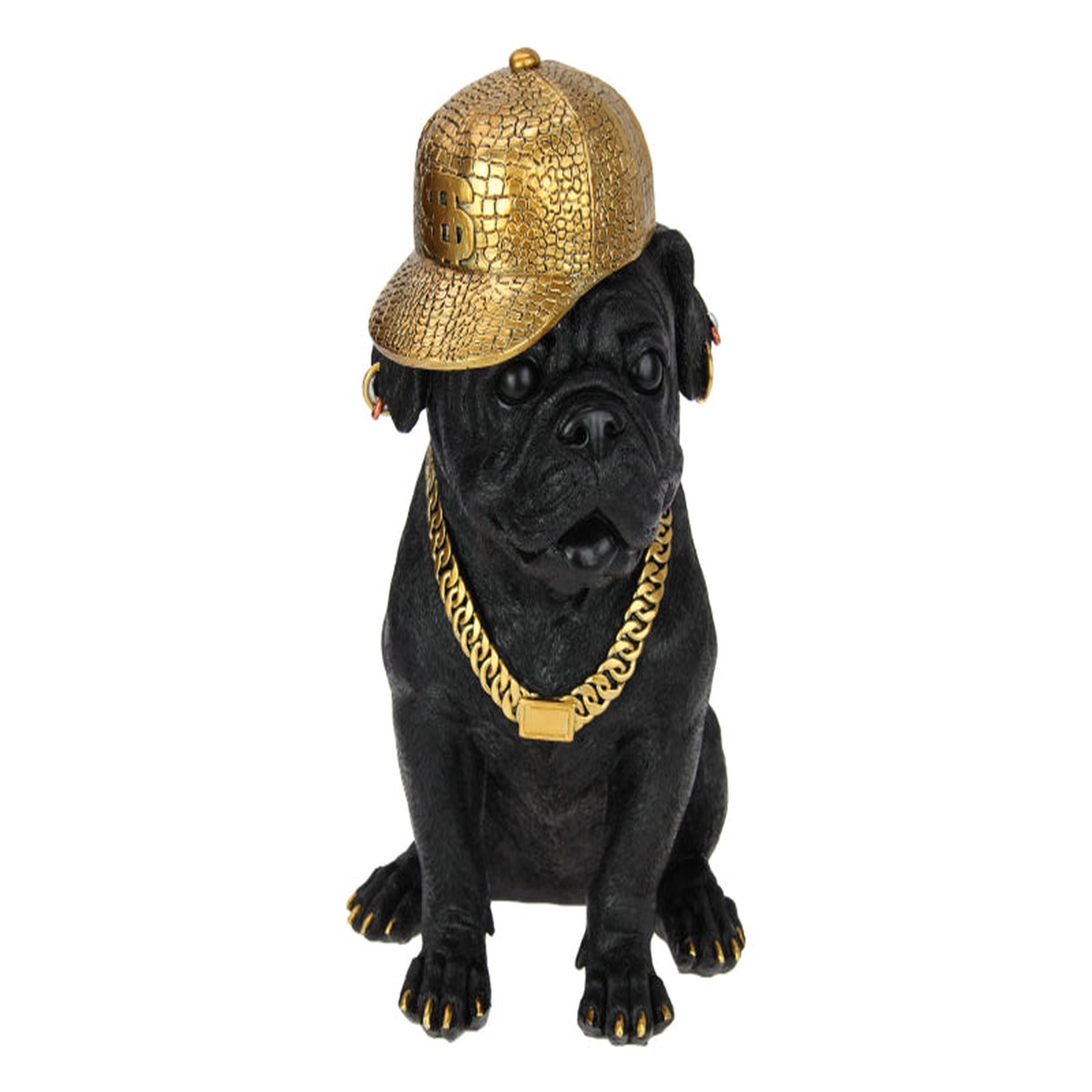 33CM SITTING GANGSTER BULLDOG