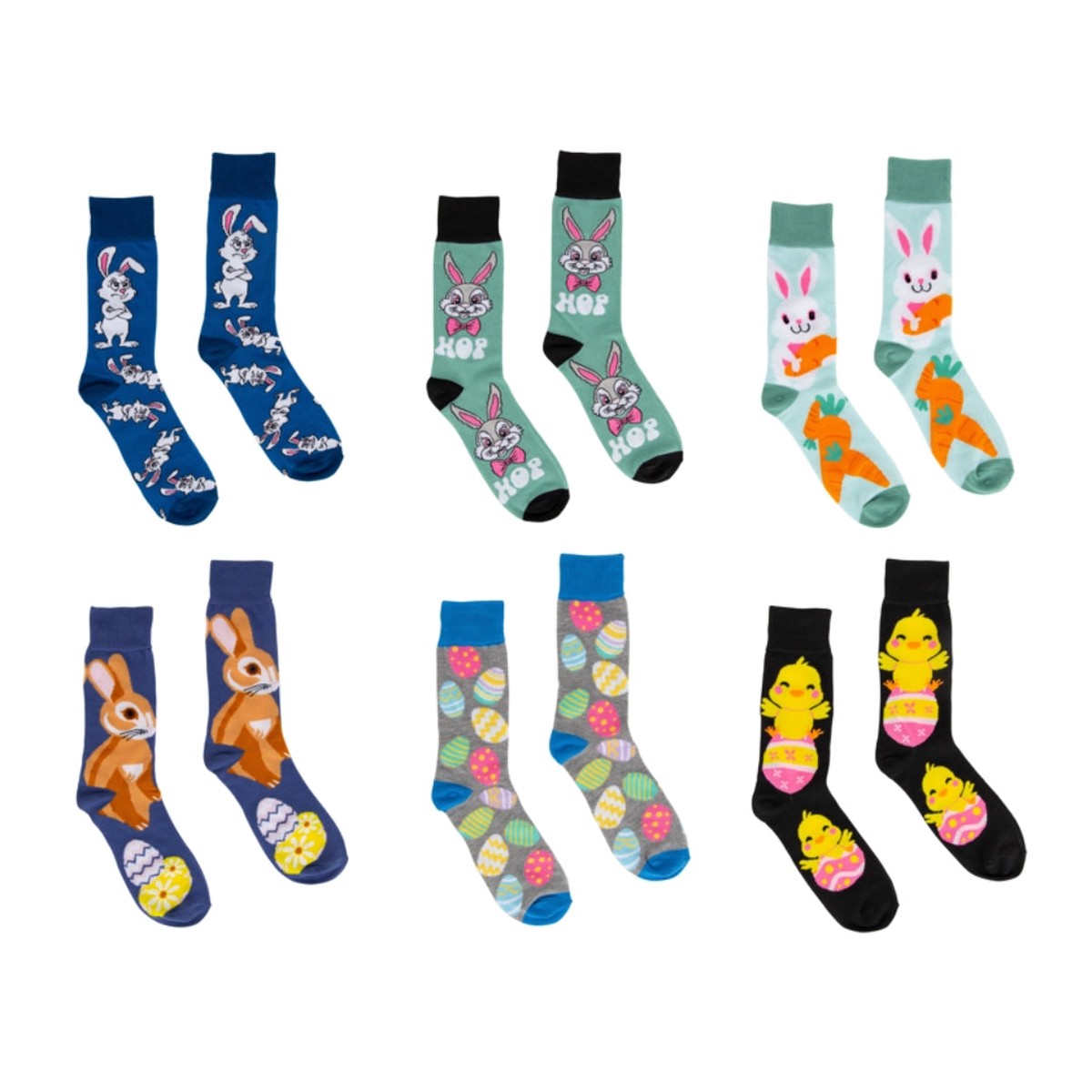 Easter Socks Adults Assorted