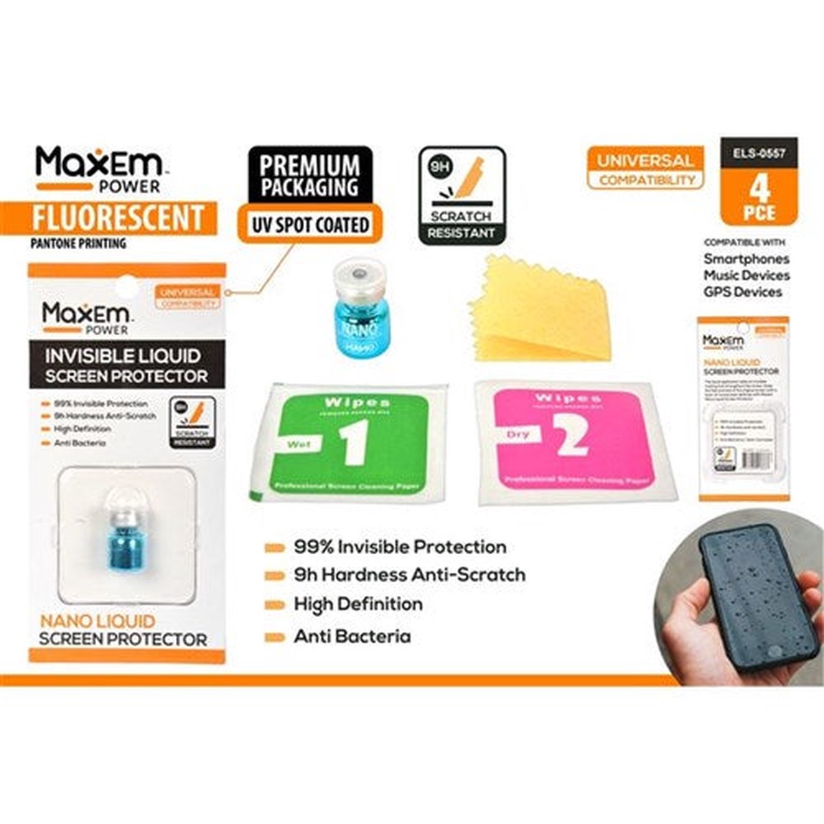 Nano Liquid Screen Protection Kit