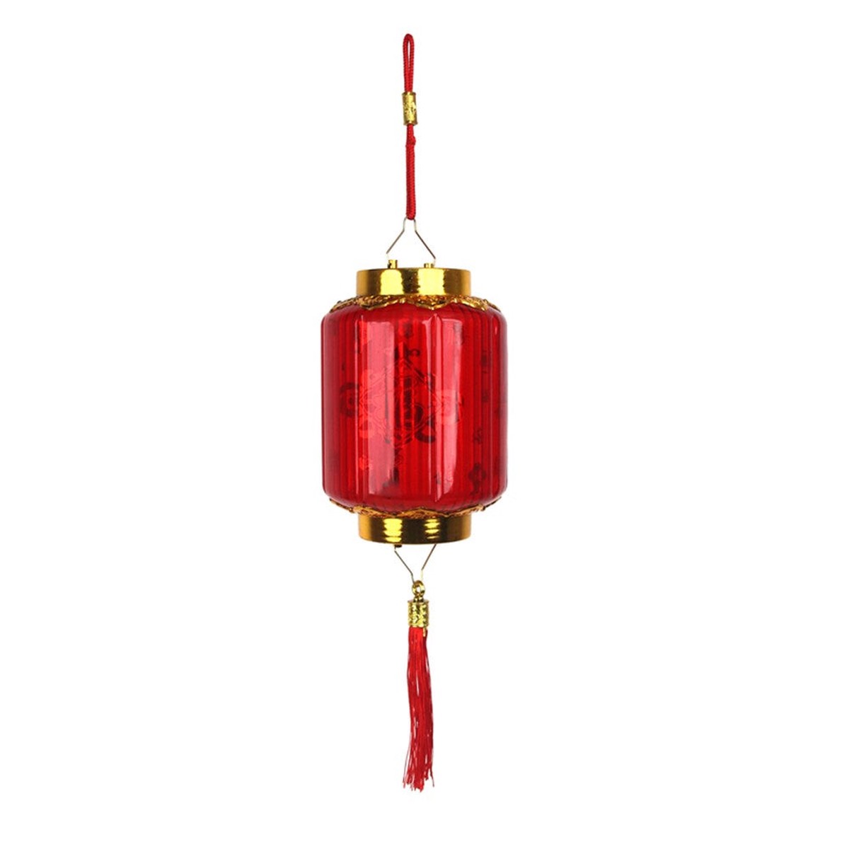 Fortune Led Red Lantern 20cm