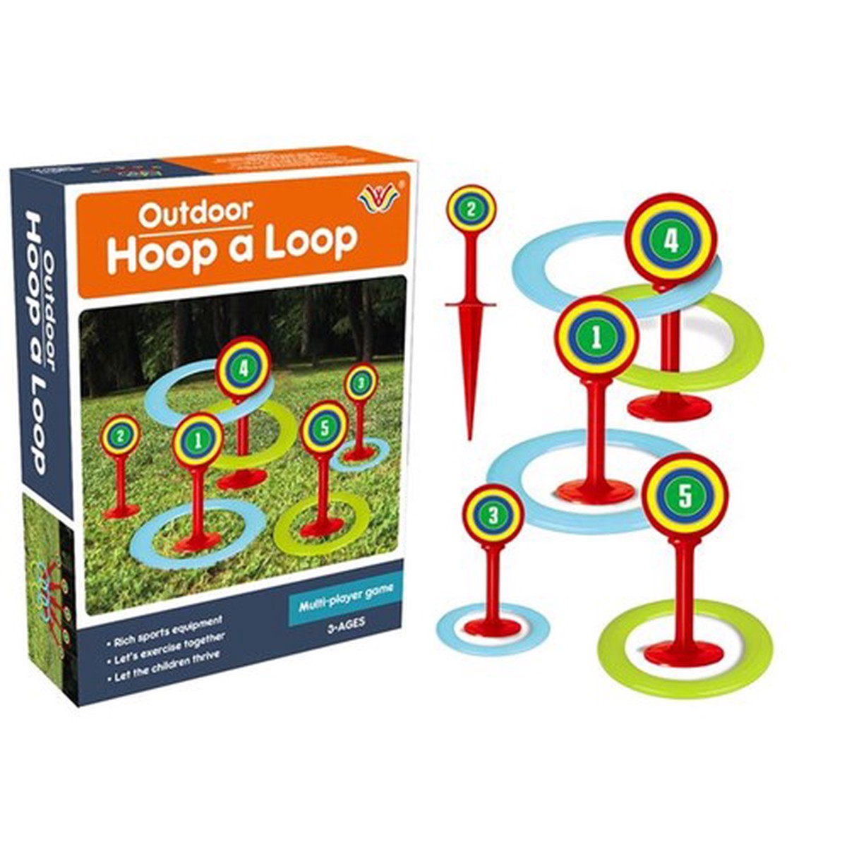 10pce Hoop A Loop Multiplayer Game