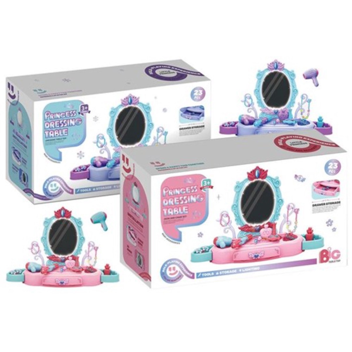 23pce Princess Dressing Table