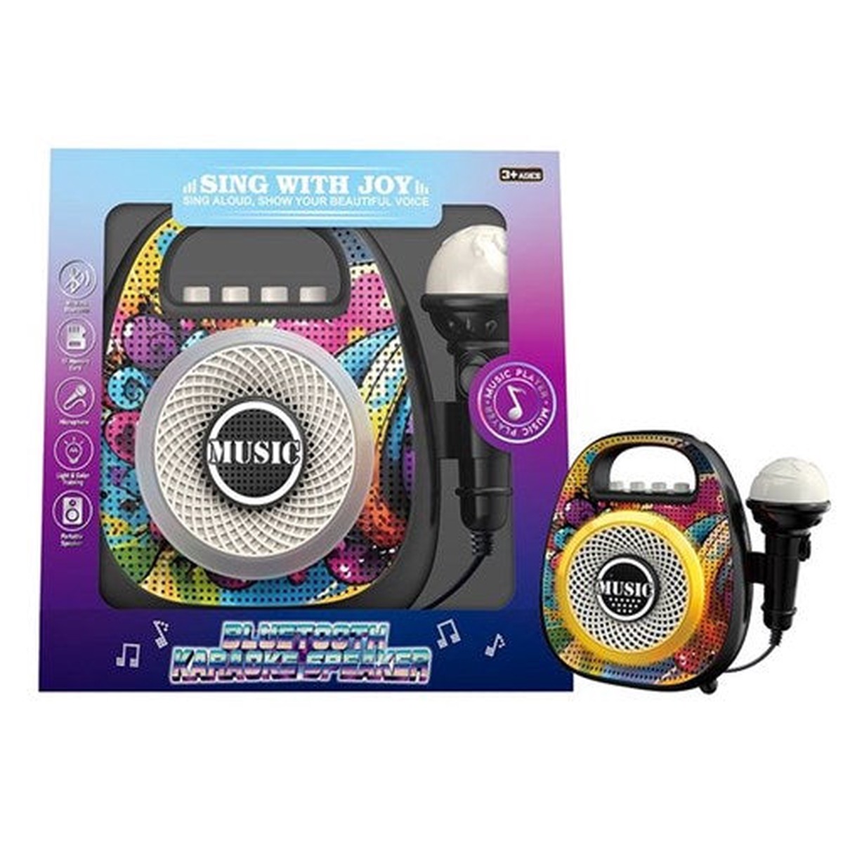 2pce Karaoke Speaker Set with Bluetooth