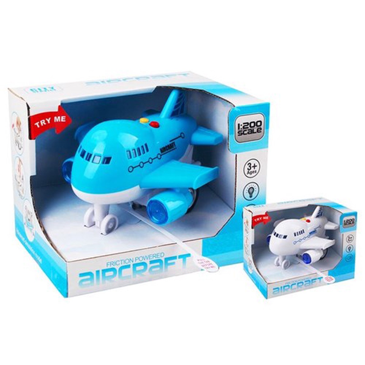 Aeroplane L/Up&Snd B/Opp 14cm Asst