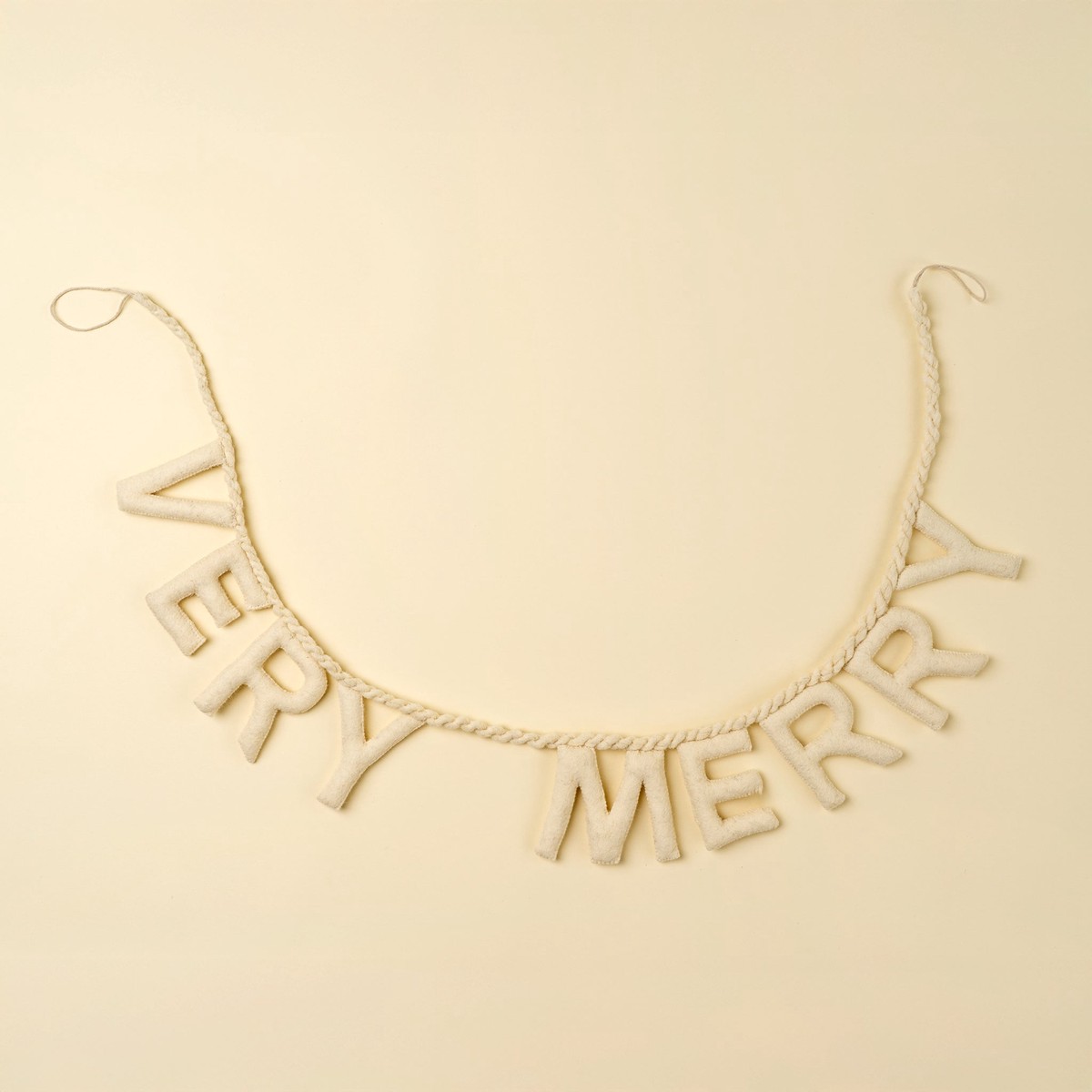 Very Merry Felt Garland