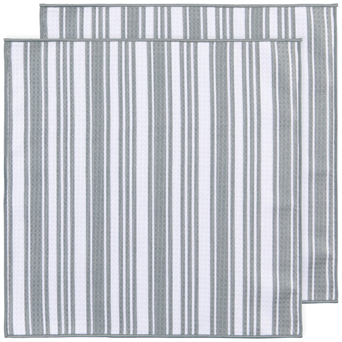 Microfibre Dishcloth Set - London Grey