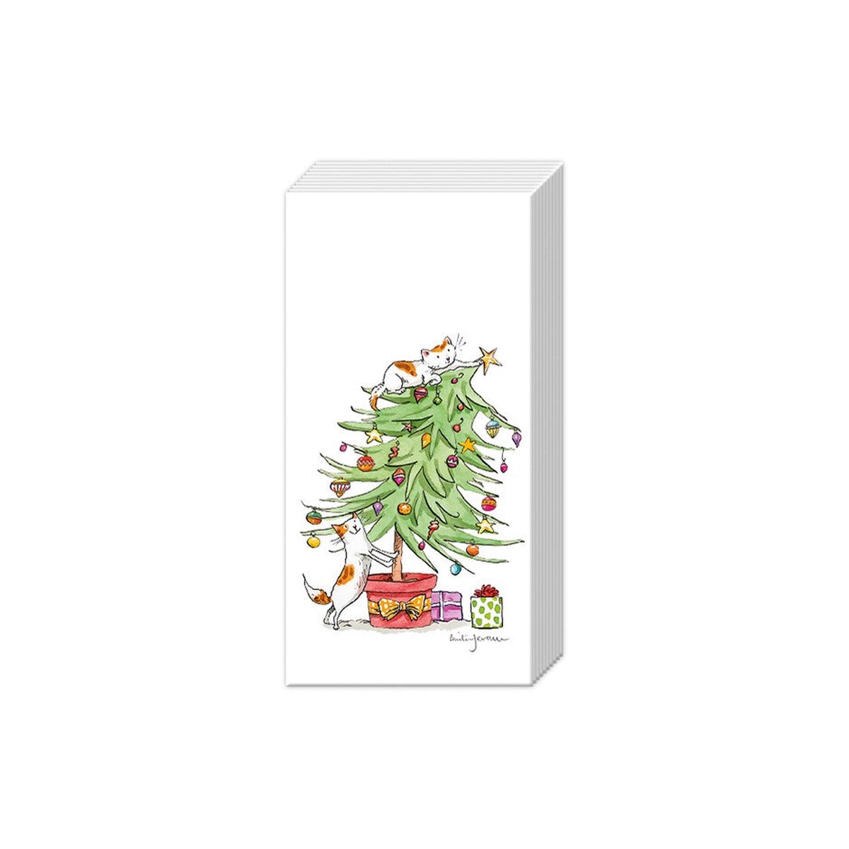 Pocket Tissues - Cats in the Tree