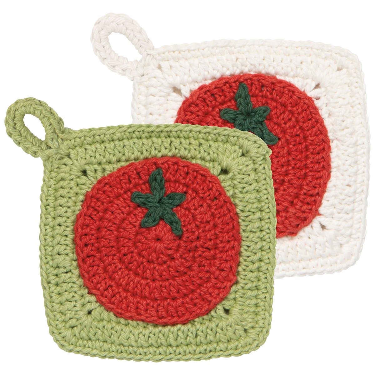 Crochet Sponges Set - Heirloom Tomatoes