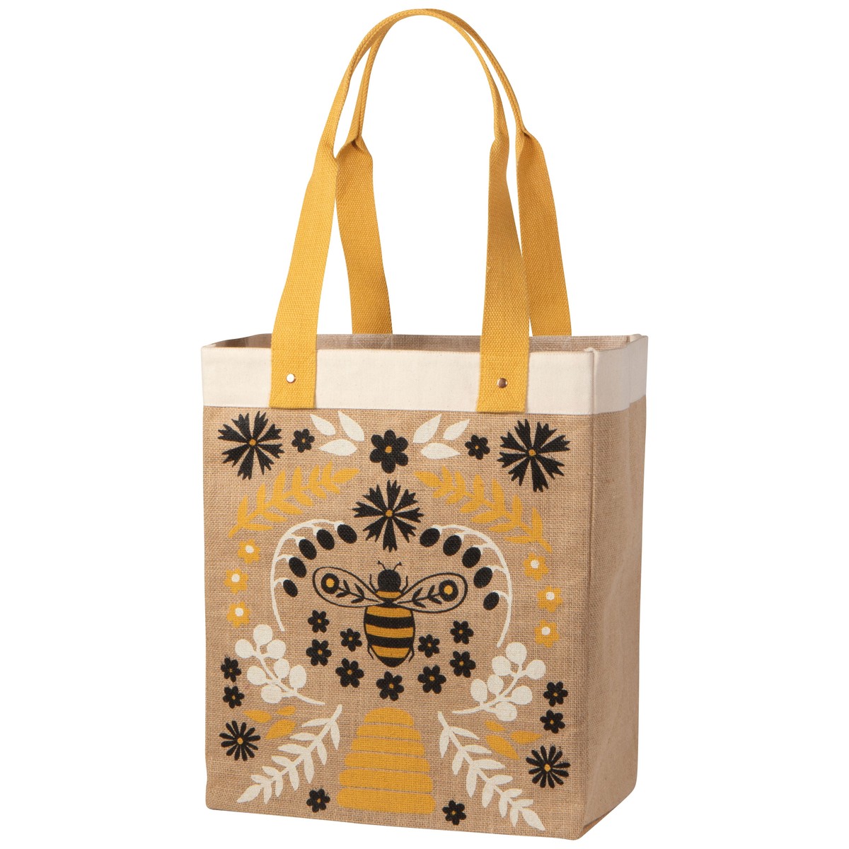 Market Tote - Bee Garden