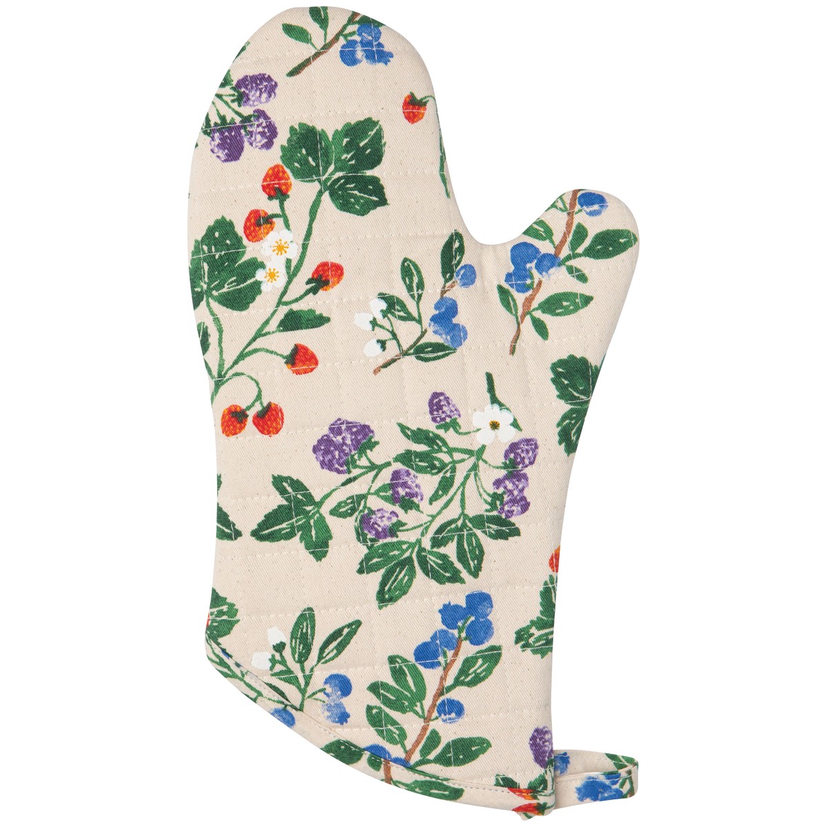 Oven Mitts - Berry Bramble