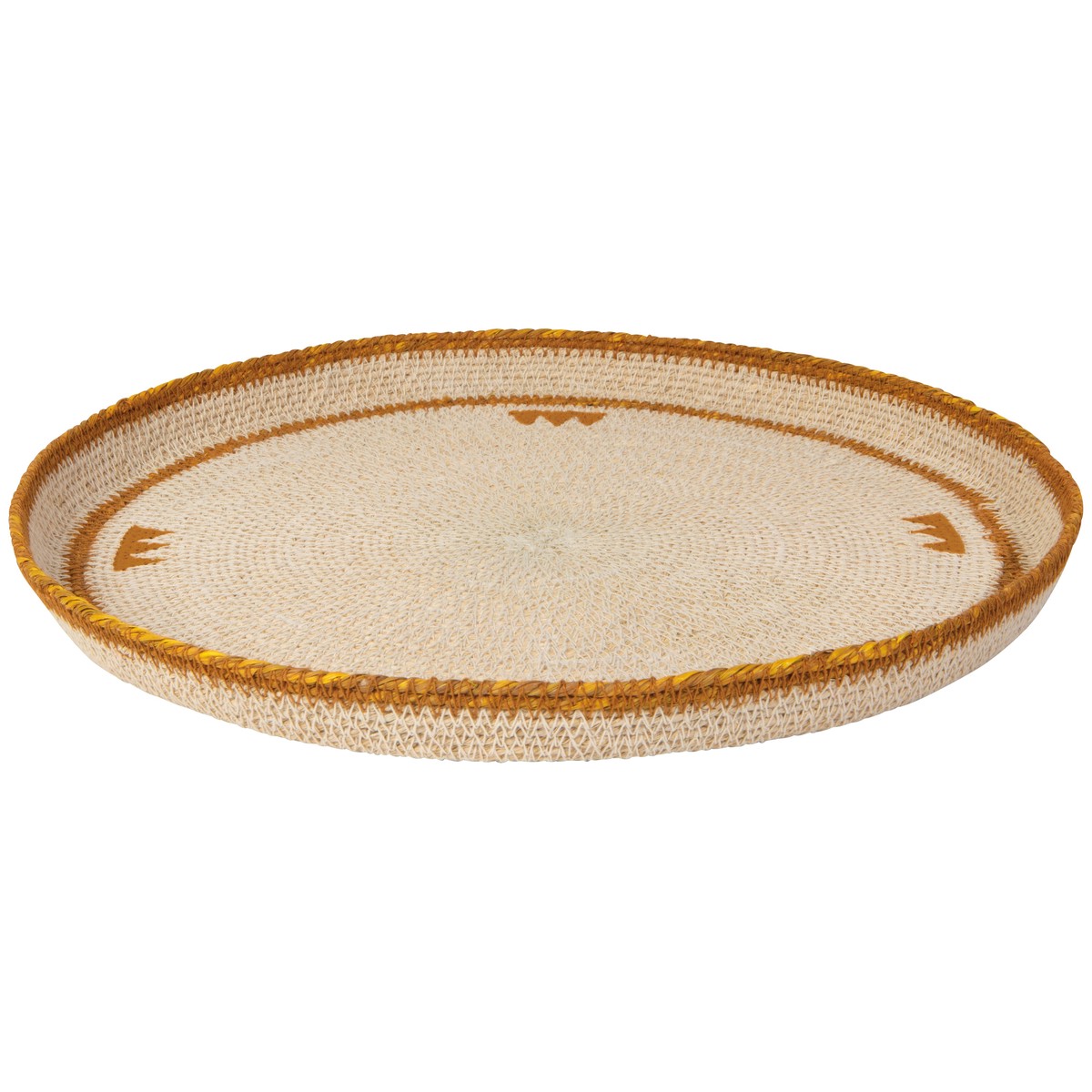 Seagrass Apex Round Tray