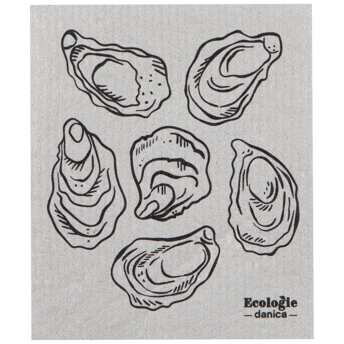 Swedish Dishcloth - Oysters