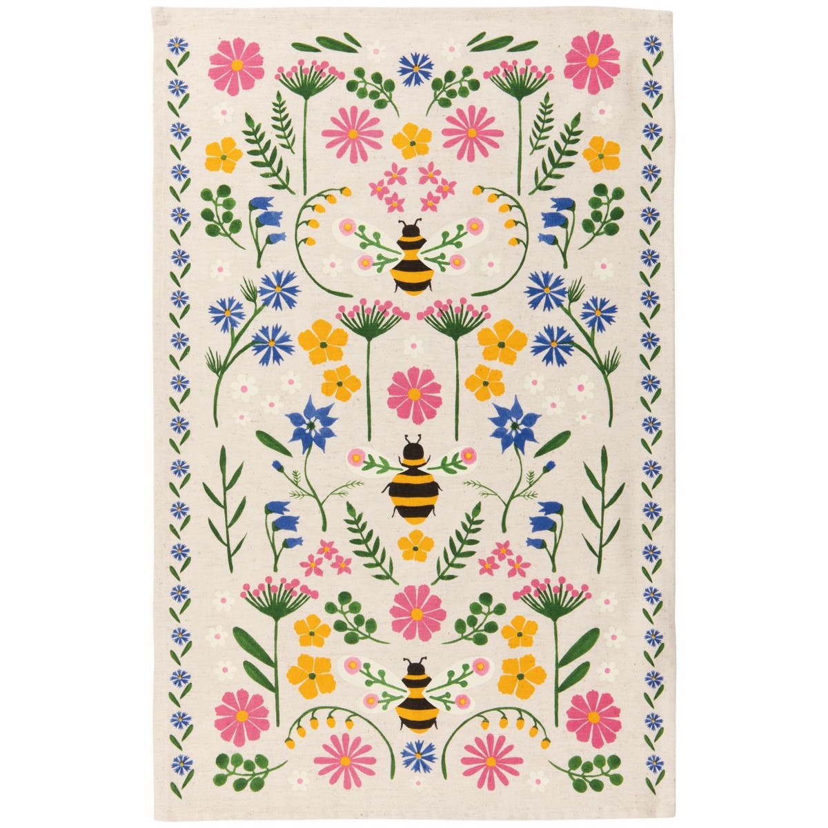 Tea Towel - Bee Garden