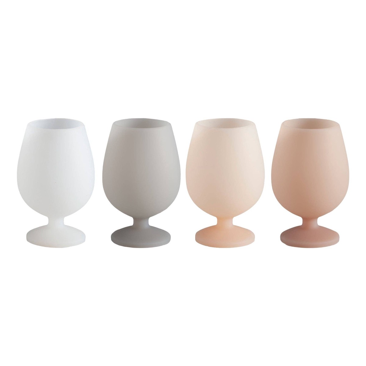 Winter Silicone Wine Glasses Set/4