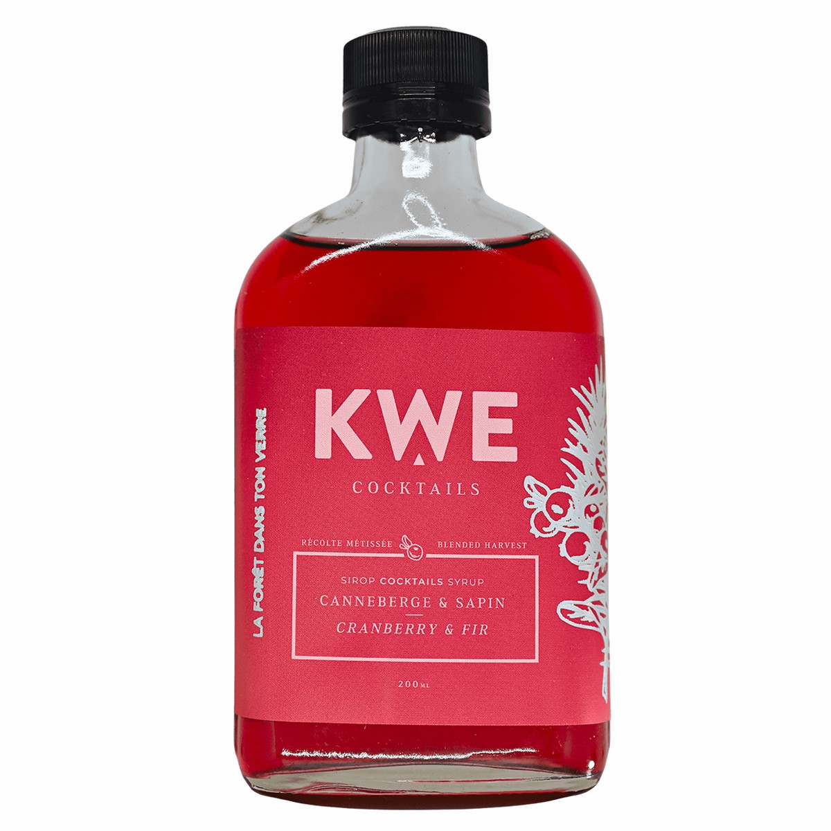 KWE Cranberry & Fir Syrup
