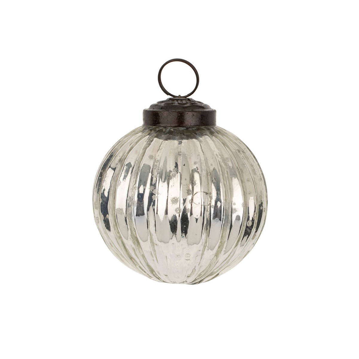 Silverfrost Ornament - Ribbed