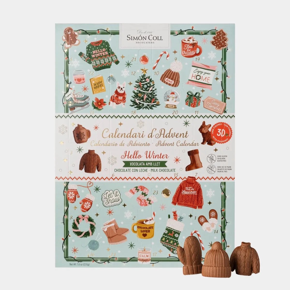 Simon Coll Advent Calendar - Hello Winter