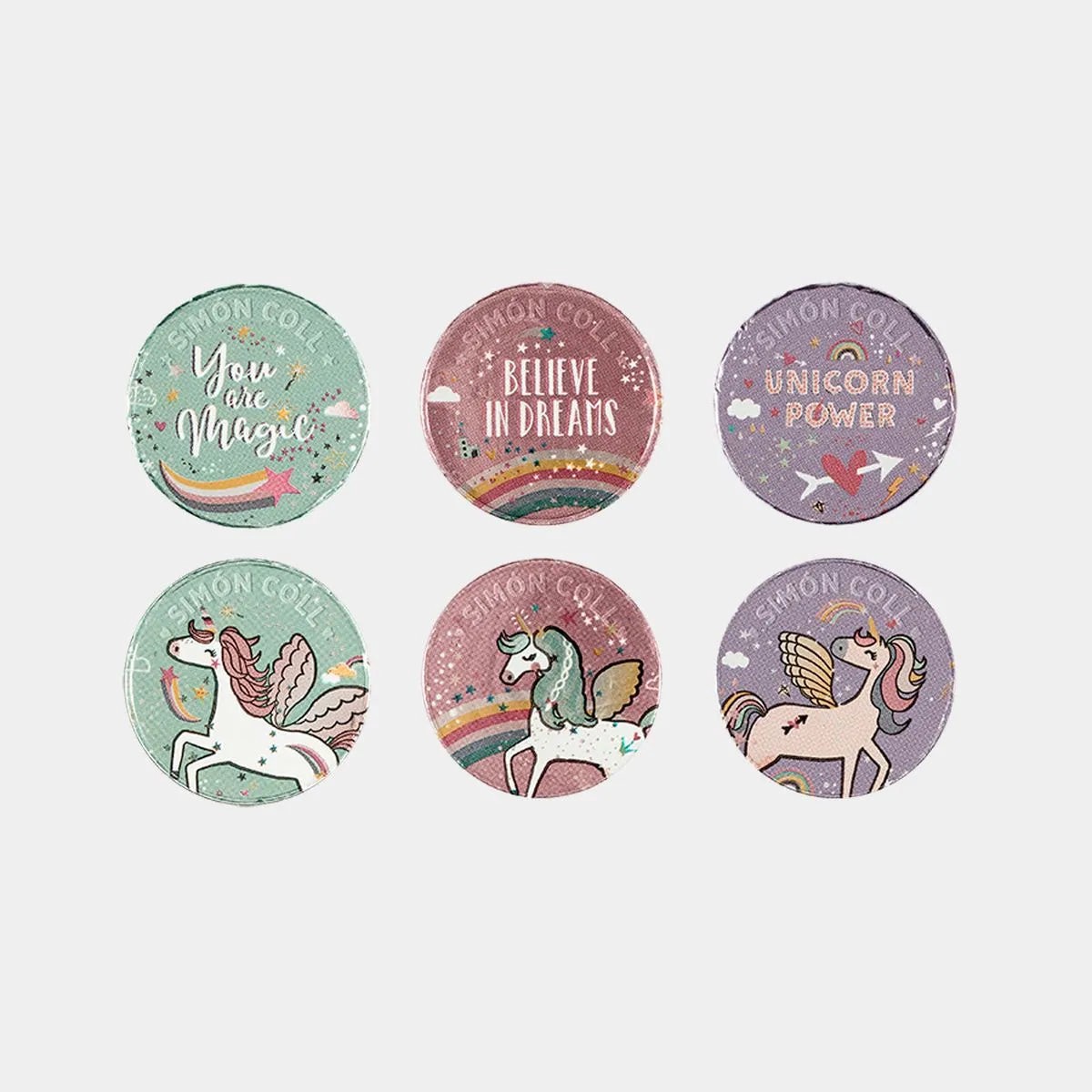 Simon Coll Unicorn Medallions
