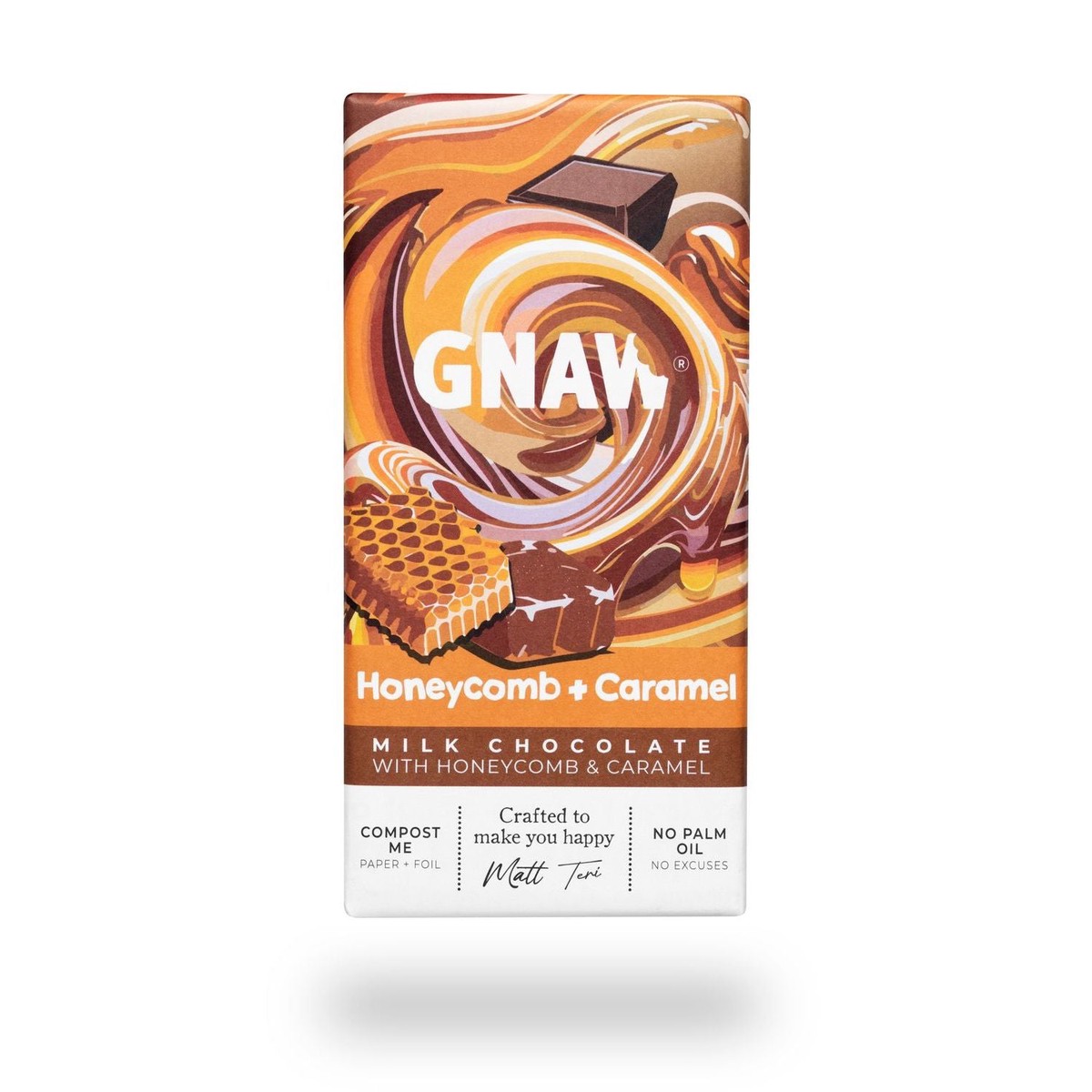 Gnaw Honeycomb & Caramel Milk Chocolate
