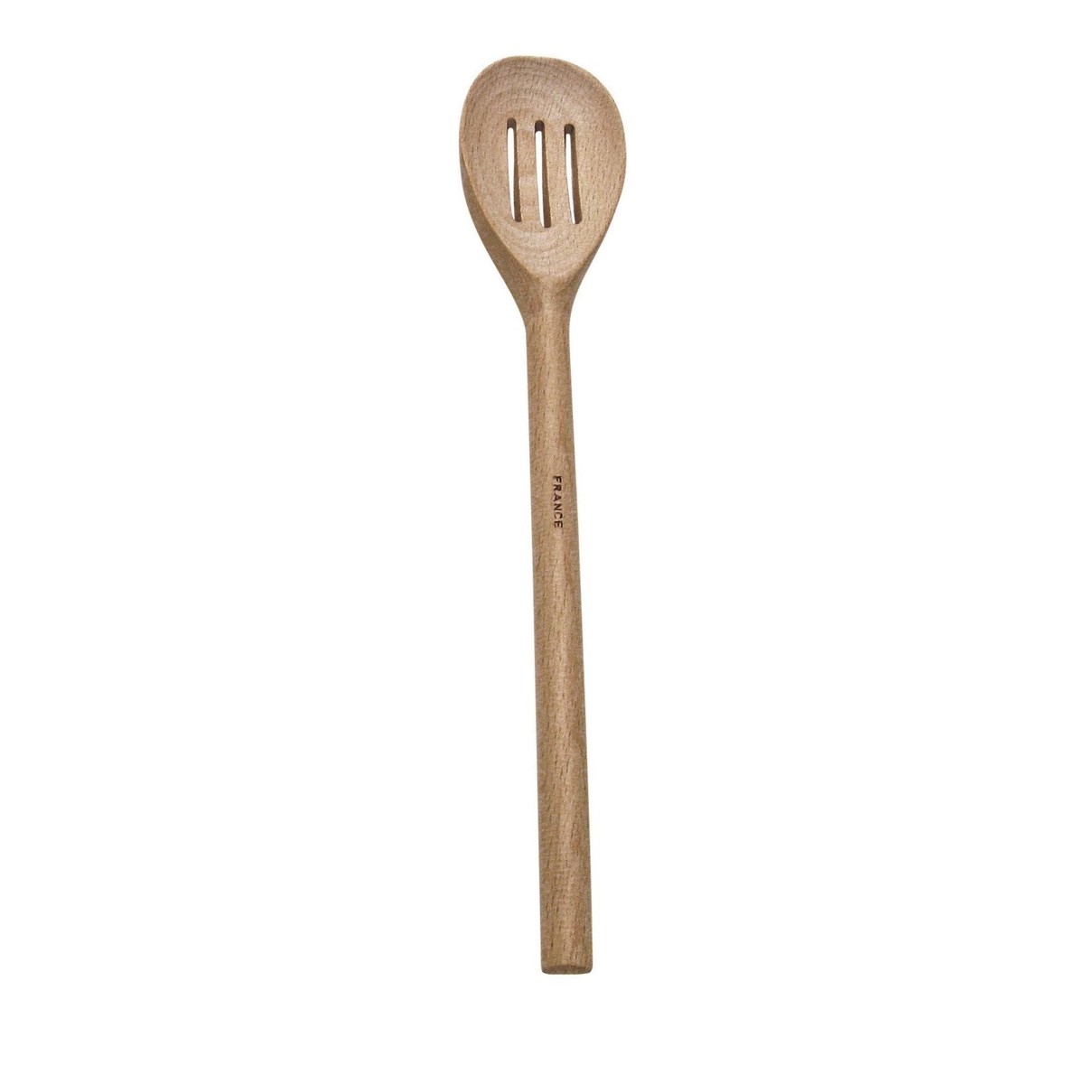Beechwood Slotted Spoon 12"