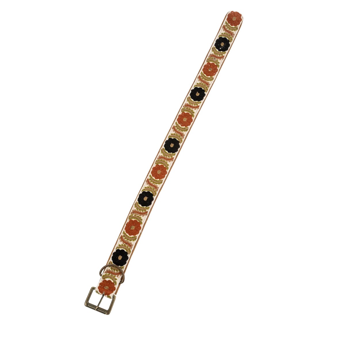 Bruli Embroidered Dog Collar M