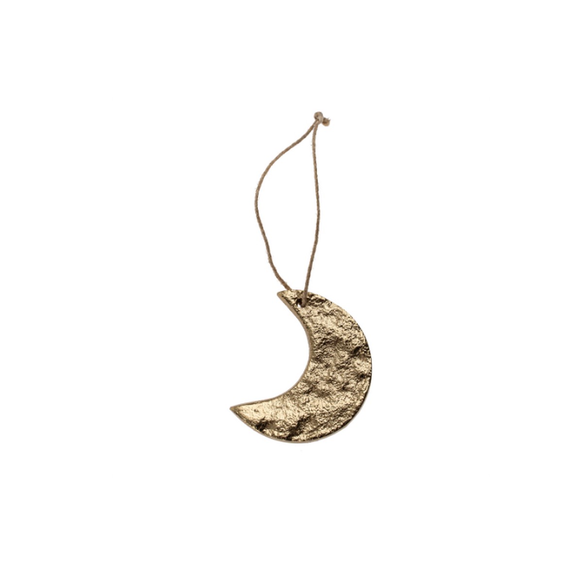 Gold Crescent Moon Ornament