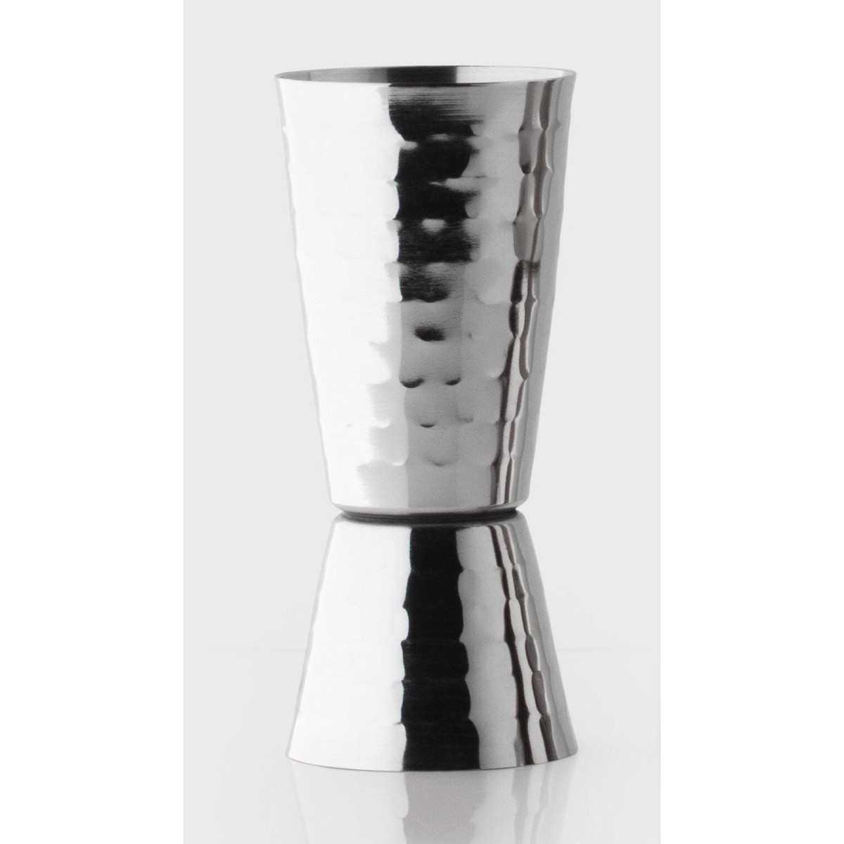 Hammered Stainless Steel Jigger