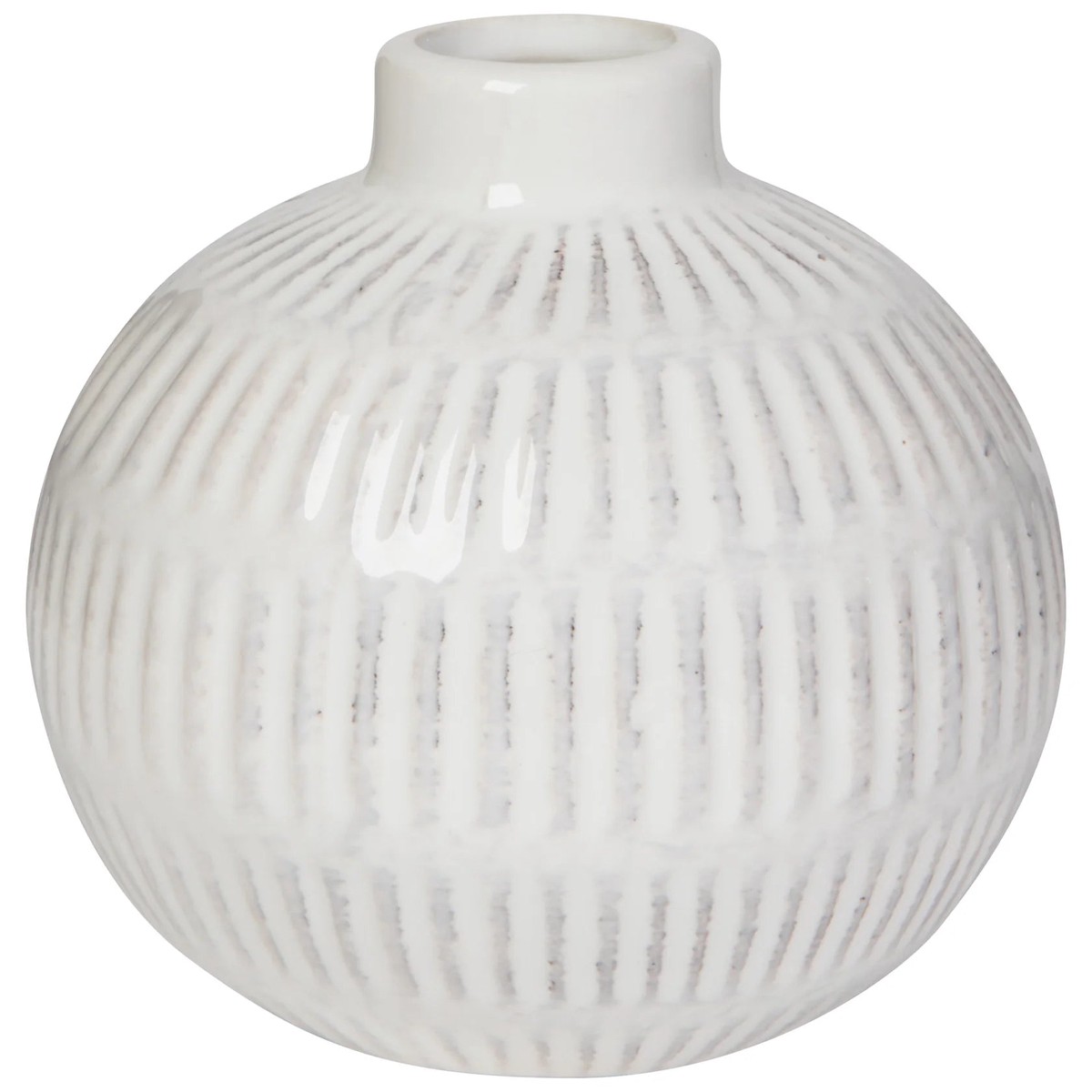 Ceramic Bud Vase - Pearl