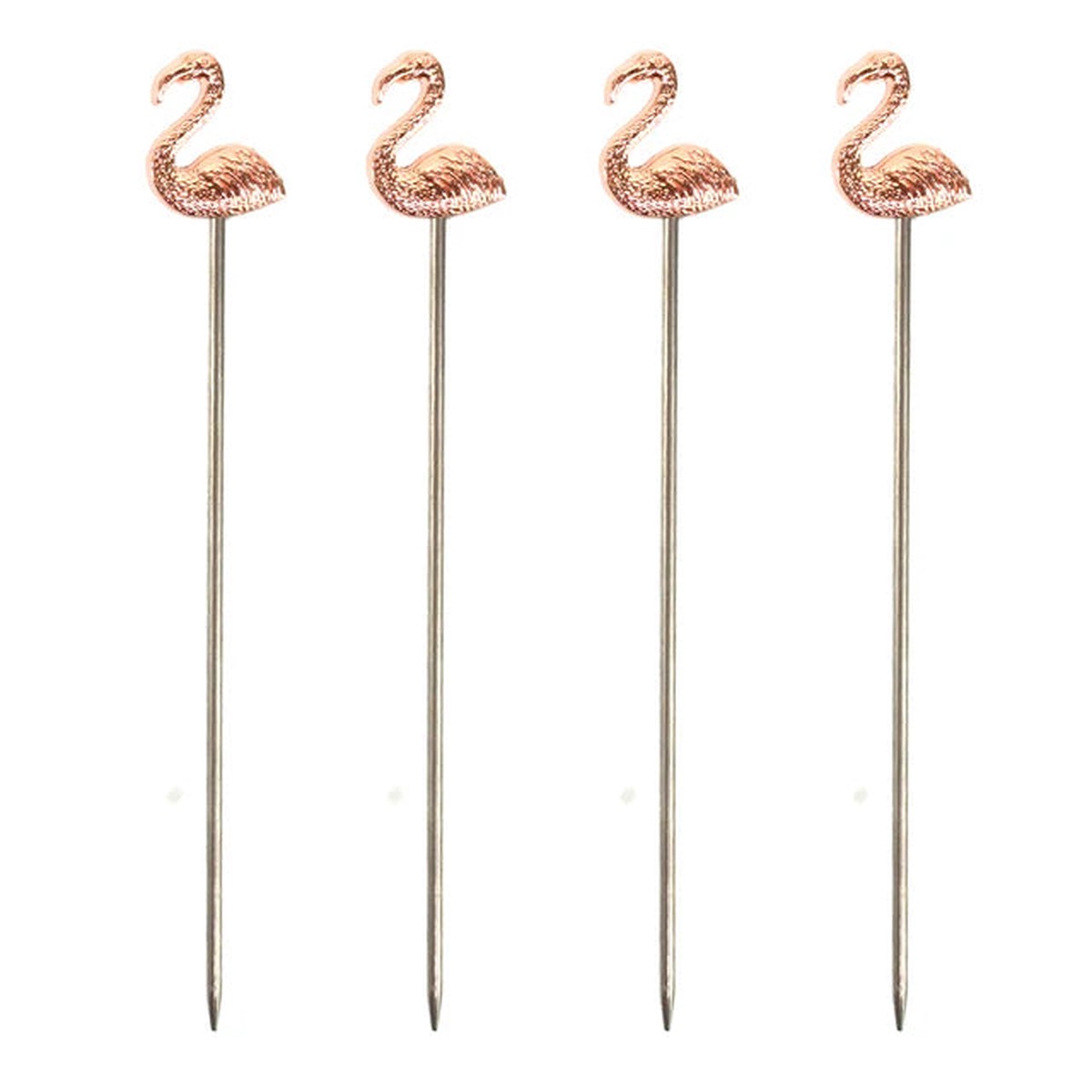 Cocktail Pick - Copper Flamingo