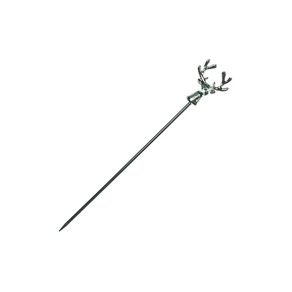 Cocktail Pick - Silver Stag