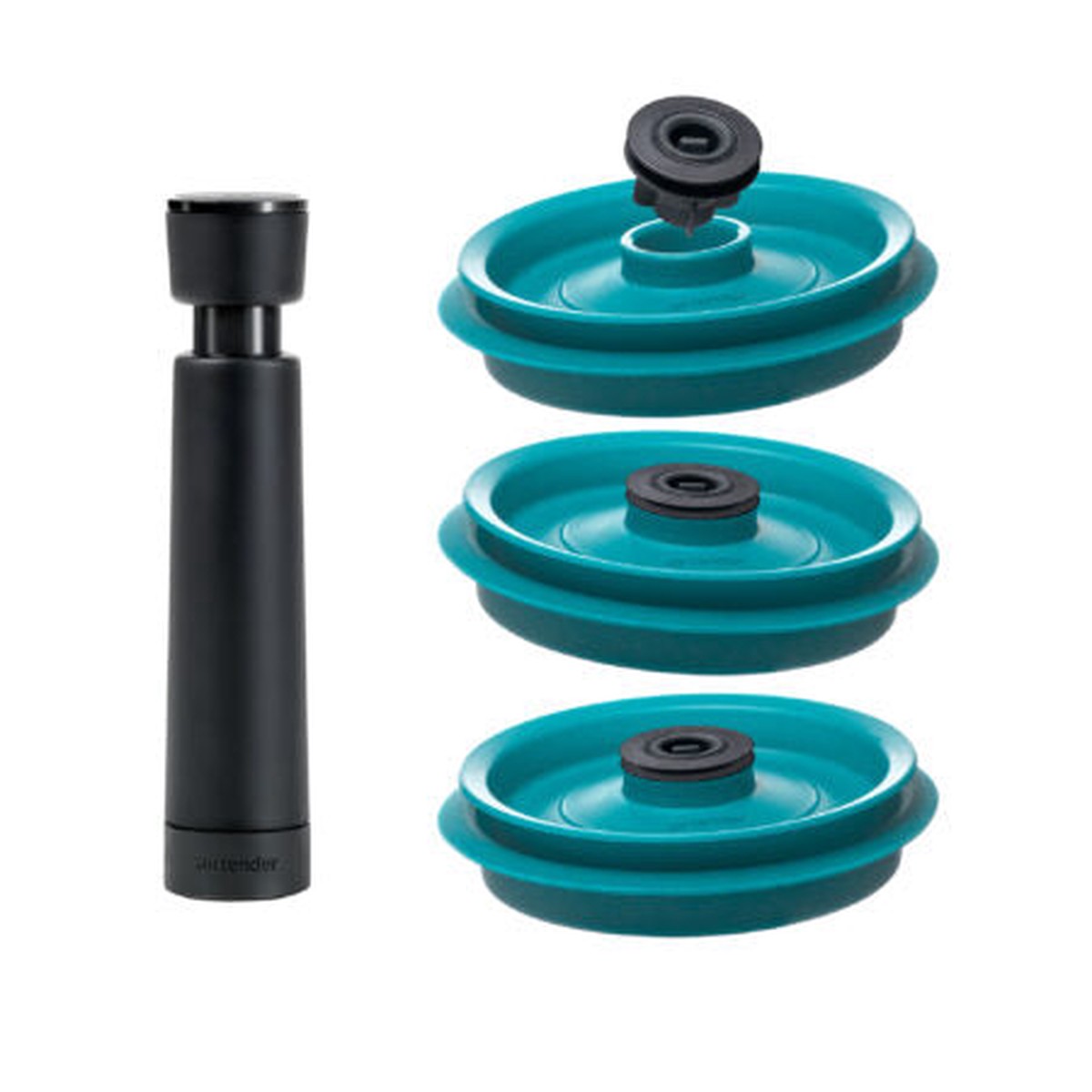 Airtender Clip-top Vacuum Lid Set