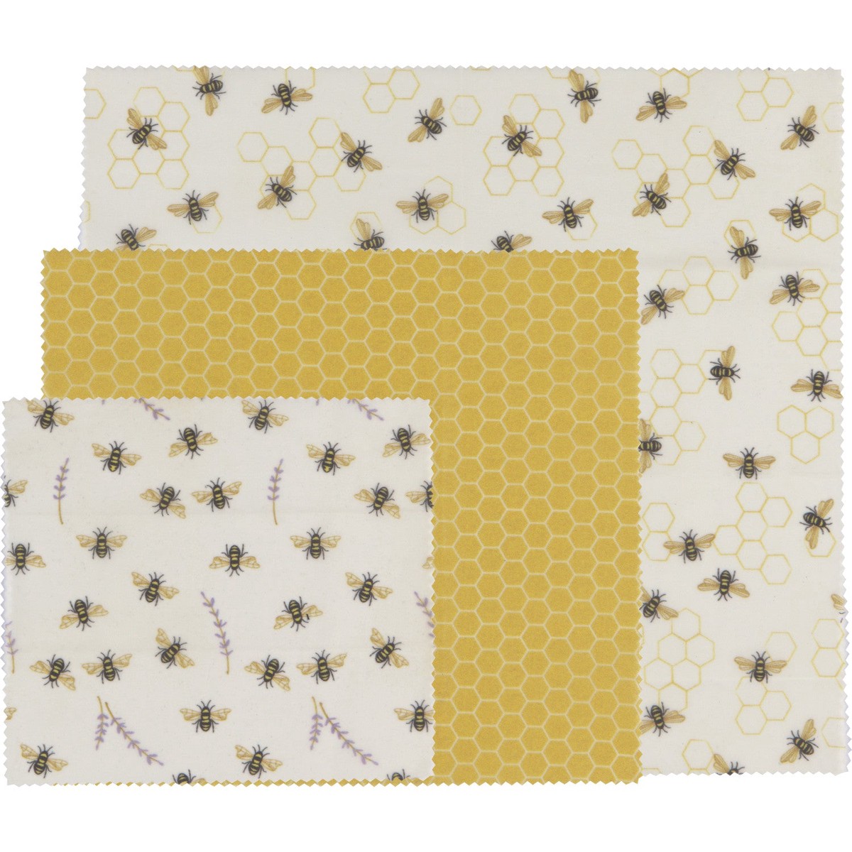 Beeswax Wrap Set - Bees